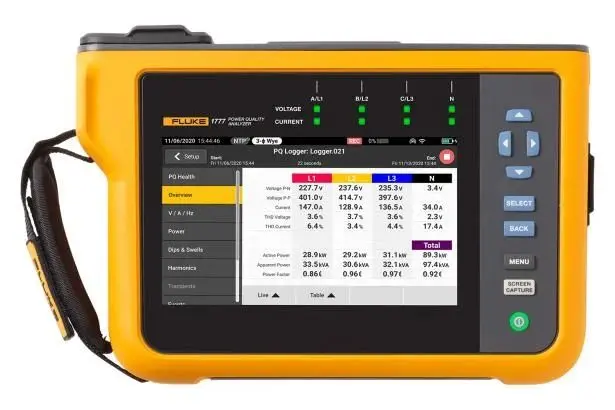 Analizador de calidad eléctrica Fluke 1773 | FLUKE-1773