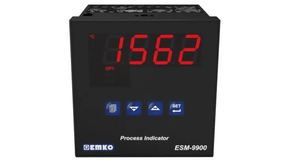 Analizador de red multifunción de panel Emko ESM, con display Indicadores, para Corriente, Voltaje, dim. 46mm x 46mm | ES...