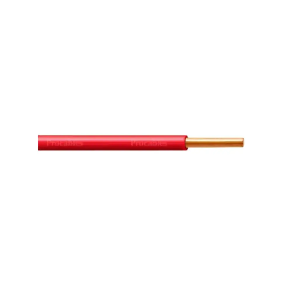 ALAMBRE THHN/THWN 10 ROJO para Monitoreo de Salud