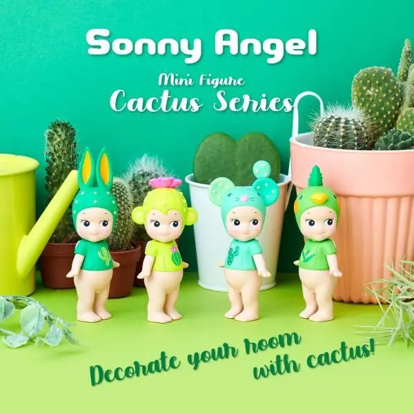 Anillo de Autenticación Figurine Sonny Angel - série Cactus