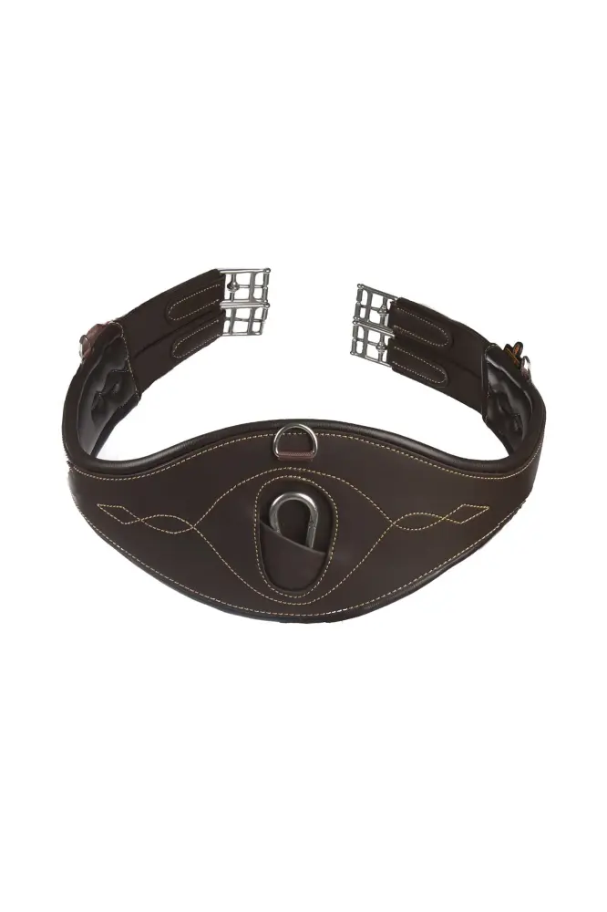Cincha anatómica Kentucky Horsewear Café 130 cm para Pago Sin Contacto