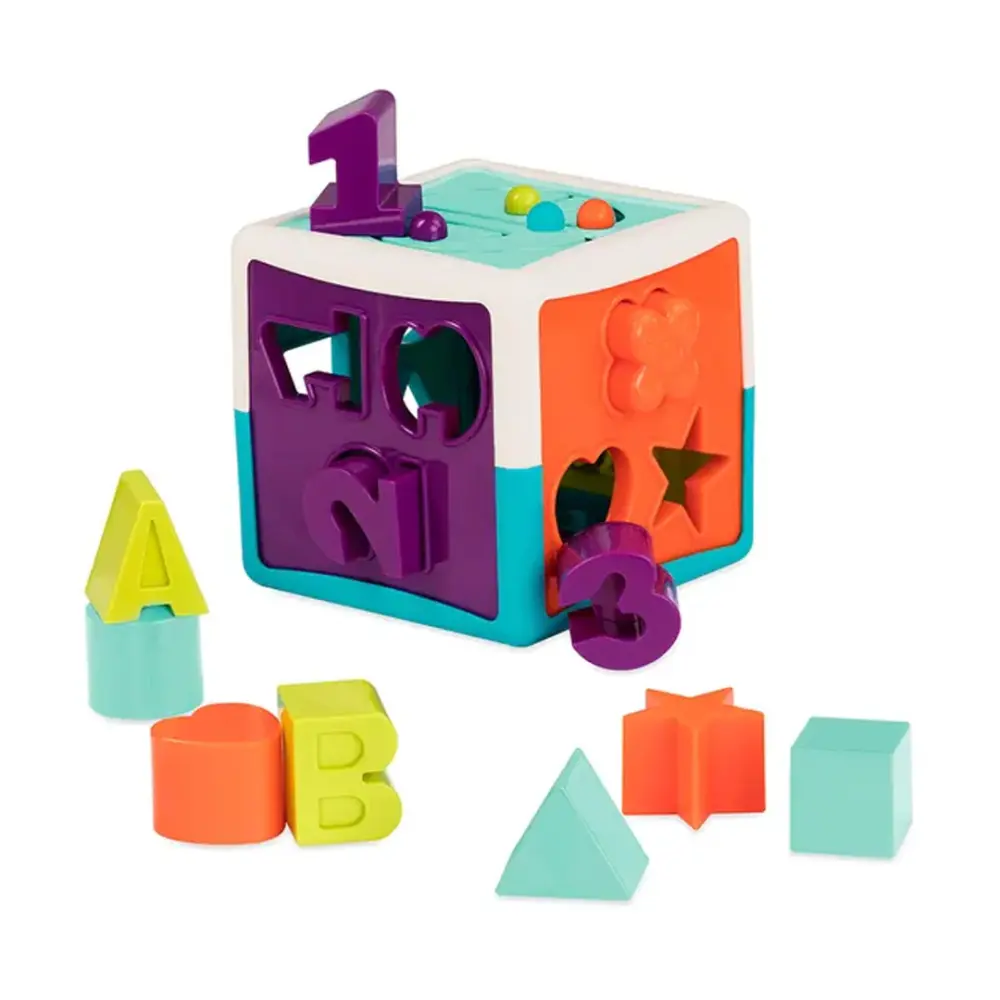 Dispositivo Biométrico Cubo Clasificador de Formas - SHAPE SORTER CUBE