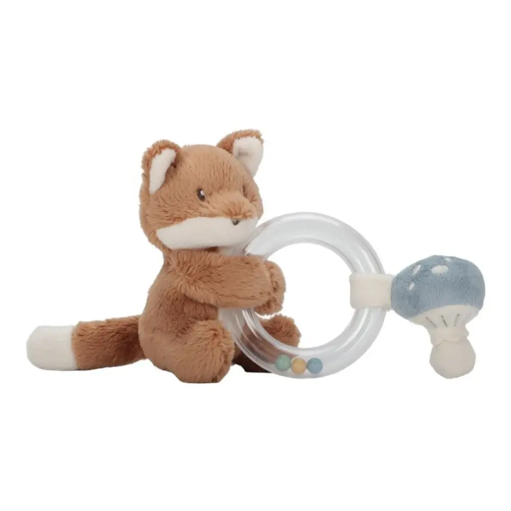Dispositivo Biométrico Sonajero anillo Zorro Forest Friends Little Dutch