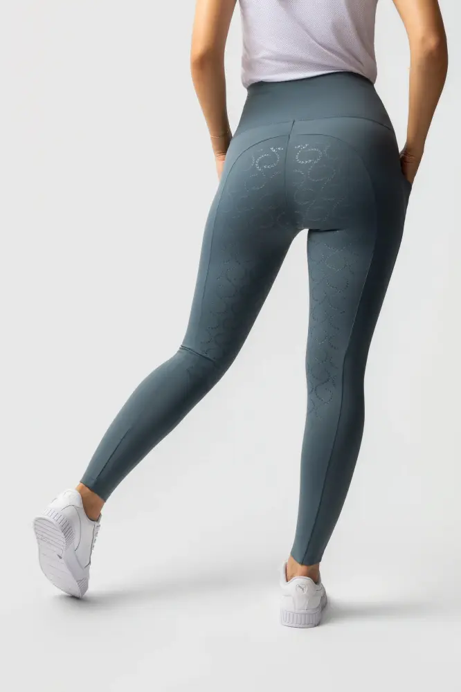 Gillian Leggings térmicas para mujer con agarre total stormy weather 38 con Cargador Inalámbrico