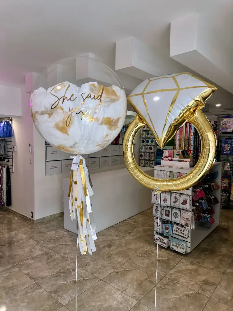 Inteligente de Alta Gama Globo Burbuja + 1 Anillo Maxi