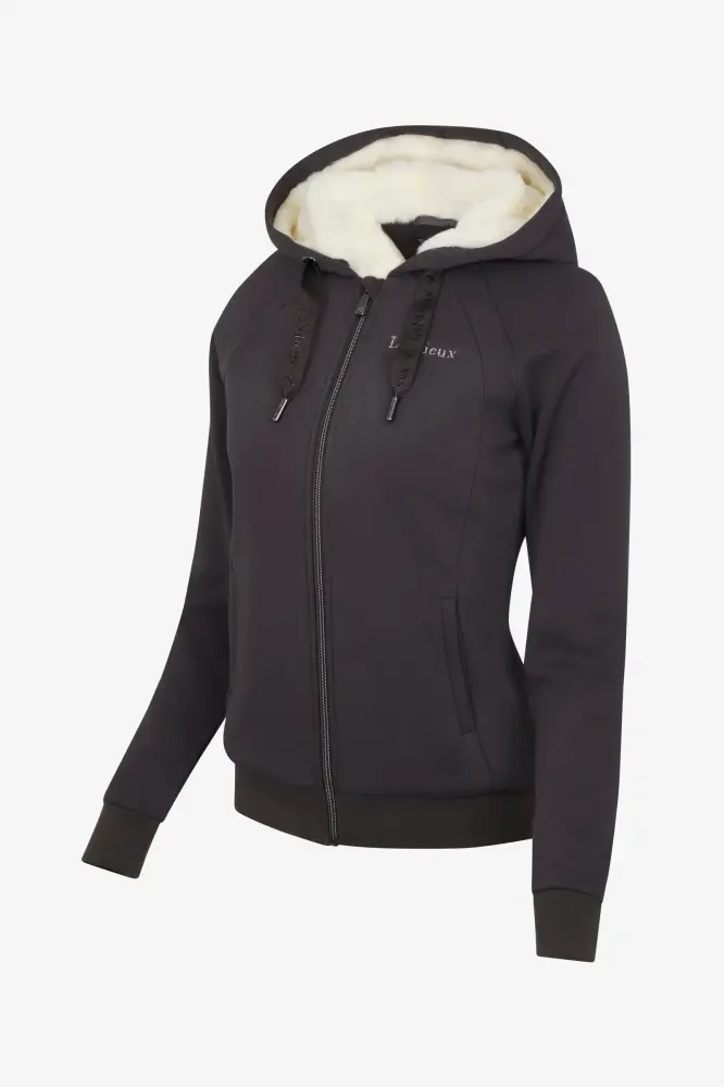 Leia Lined Hoodie Cinder 36