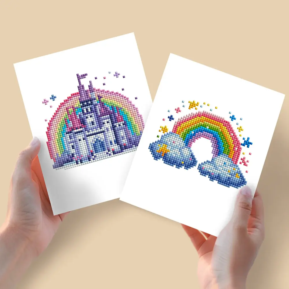 Mini Diamantes - Arco iris