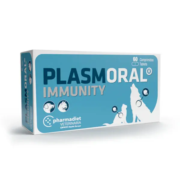 Pharmadiet Plasmoral Immunity 60 Comprimidos Diseño Minimalista