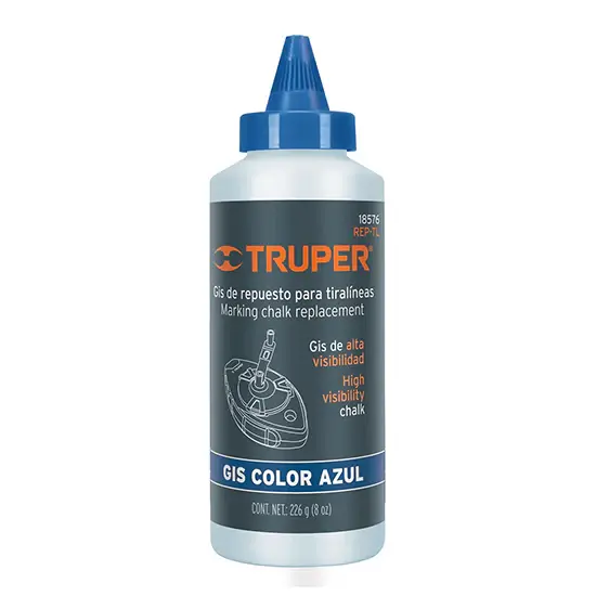 Polvo azul para tiralíneas - 225 g Recarga por Inducción