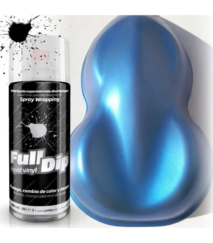 Spray Candy Pearl Azul Mágico - Vinilo Líquido (Certificación Médica)