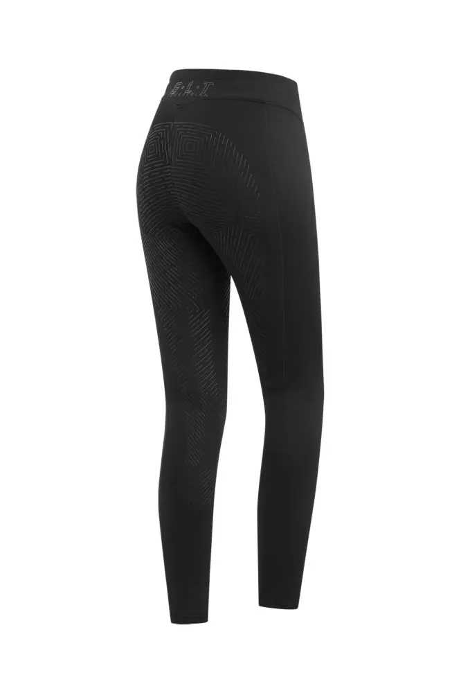 Women's Thermal teddy riding leggings Rica Black 42