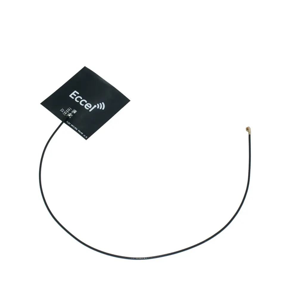 Antena RFID Eccel Technology Ltd Pepper C1 Module Flex Antenna 40x40-250 Adhesivo Cuadrado Macho 1