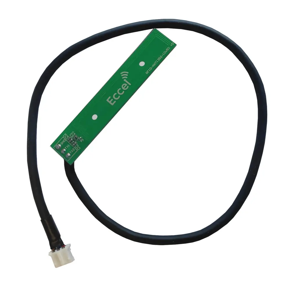 Antena RFID Eccel Technology Ltd RFID-ANT1356-10x50-300 PCB Cuadrado Hembra 1