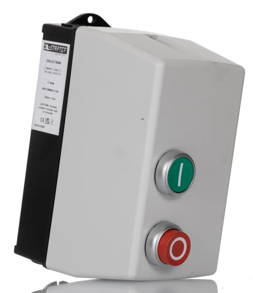 Arrancador directo Lovato DOLC0, 400 V ac, 0,75 kW, trifásico, IP65 | DOLC0.75400