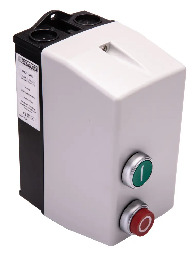 Arrancador directo Lovato DOLC4, 400 V ac, 4 kW, trifásico, IP65 | DOLC4.0400