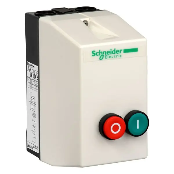 Arrancador directo Schneider Electric TeSys LE, 9 , 220 V, 4 kW, IP65 | LE1D09M7