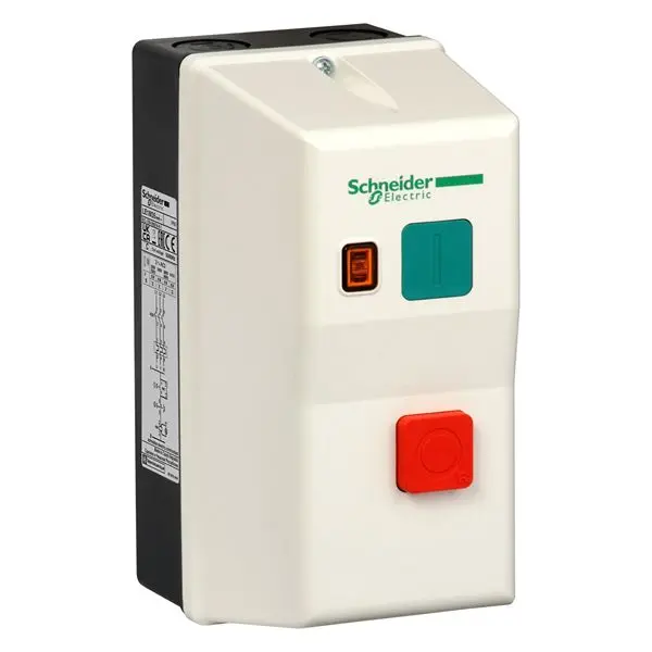 Arrancador directo Schneider Electric TeSys LE, 3,7 , 400 V, 0,55 kW, IP65 | LE1M35V710