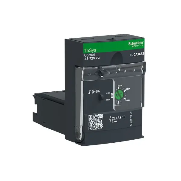 Controlador de motor Schneider Electric TeSys Ultra, 600 mA, 690 V, 0,09 kW, trifásico, IP20 | LUCAX6ES