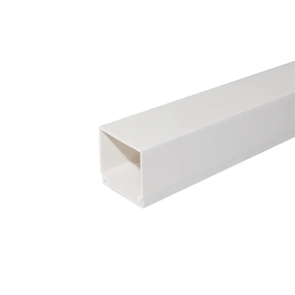 300621 CANALETA ELECTRICA BLANCA TORNILLO 2m 100X60mm GSC