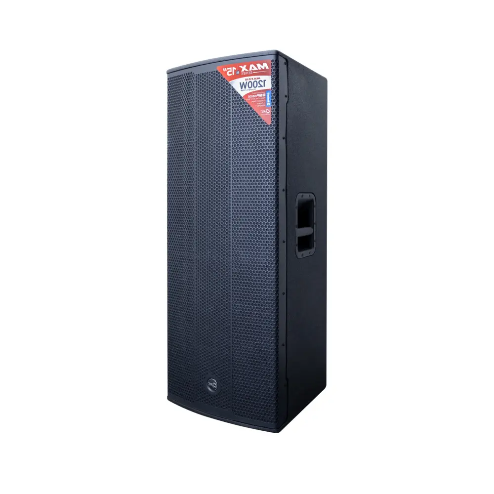 Bafle 2 x 15" Amplificado Portátil Concert QMC 2x15 activo, con DSP QMC 215-MAX