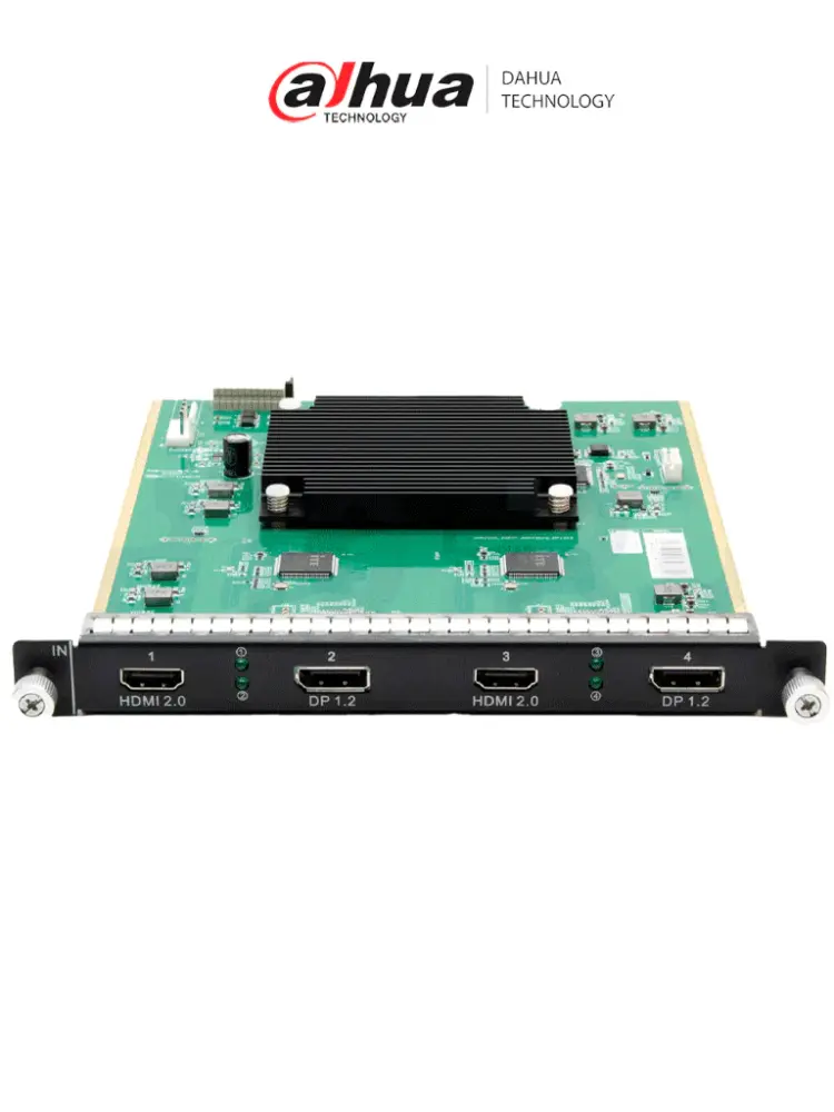 H_2xHDMI2.0+2xDP1.2 input card NOVASTAR/2 entradas HDMI/2 Entradas DP/HDMI: Hasta 4096×2160 60 Hz o 8192×1080 60 Hz/Disp...