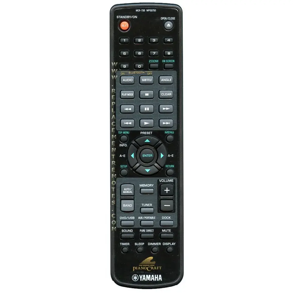 Control remoto de audio Yamaha WP507500 con Sonido Envolvente