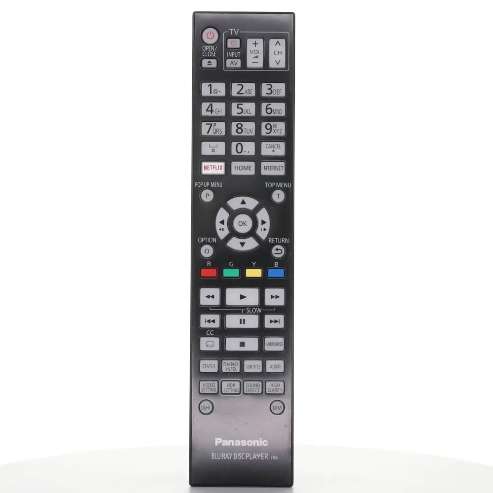 Control remoto para cine en casa con Blu-ray Panasonic N2QAYA000175 - N2QAYA000175