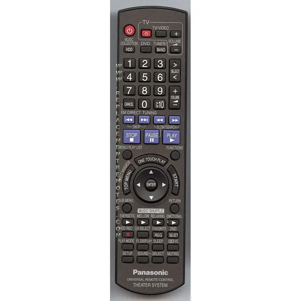 Control remoto para cine en casa Panasonic EUR7662YZ0 para Ver Películas