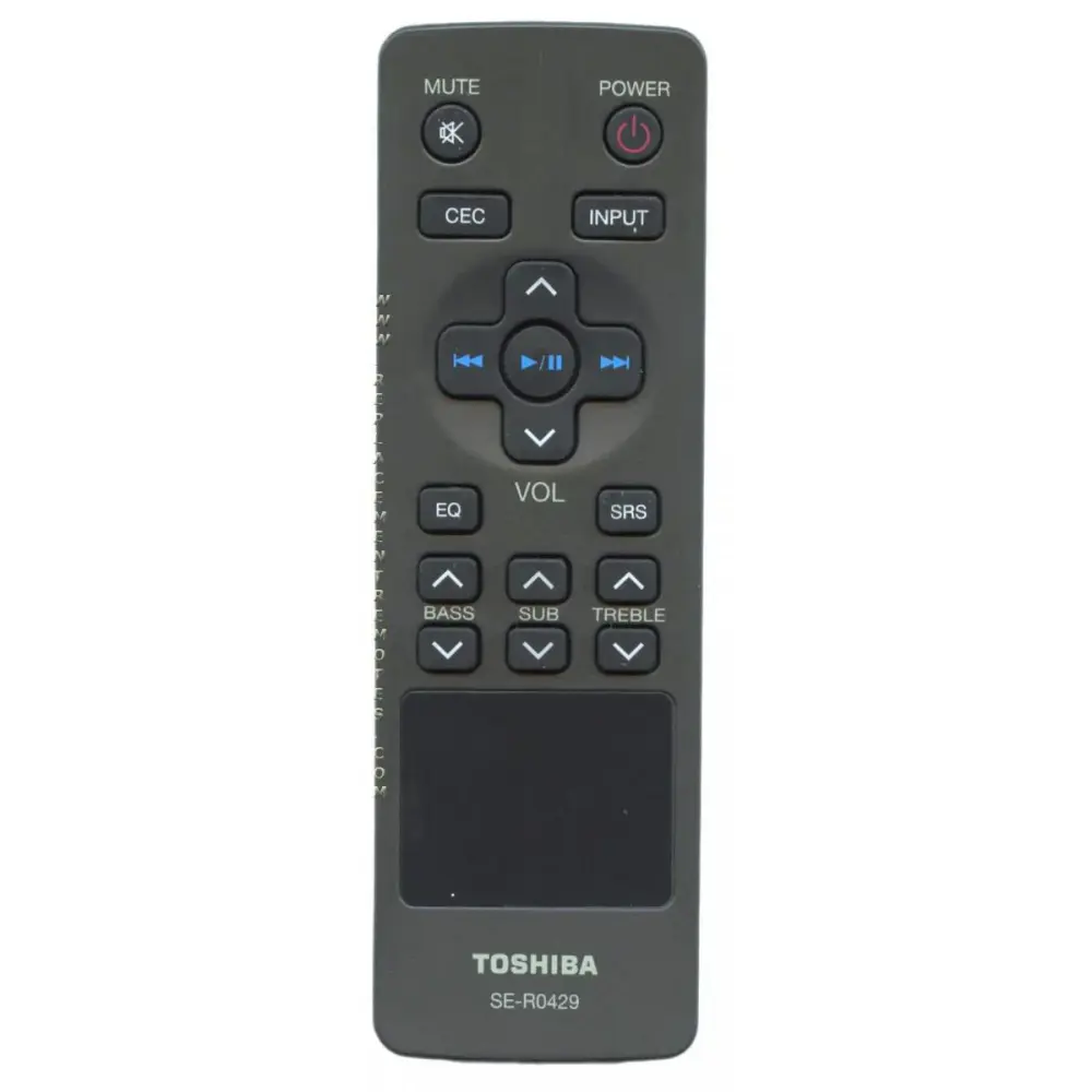 Control remoto para cine en casa Toshiba SER0429 para Fiestas