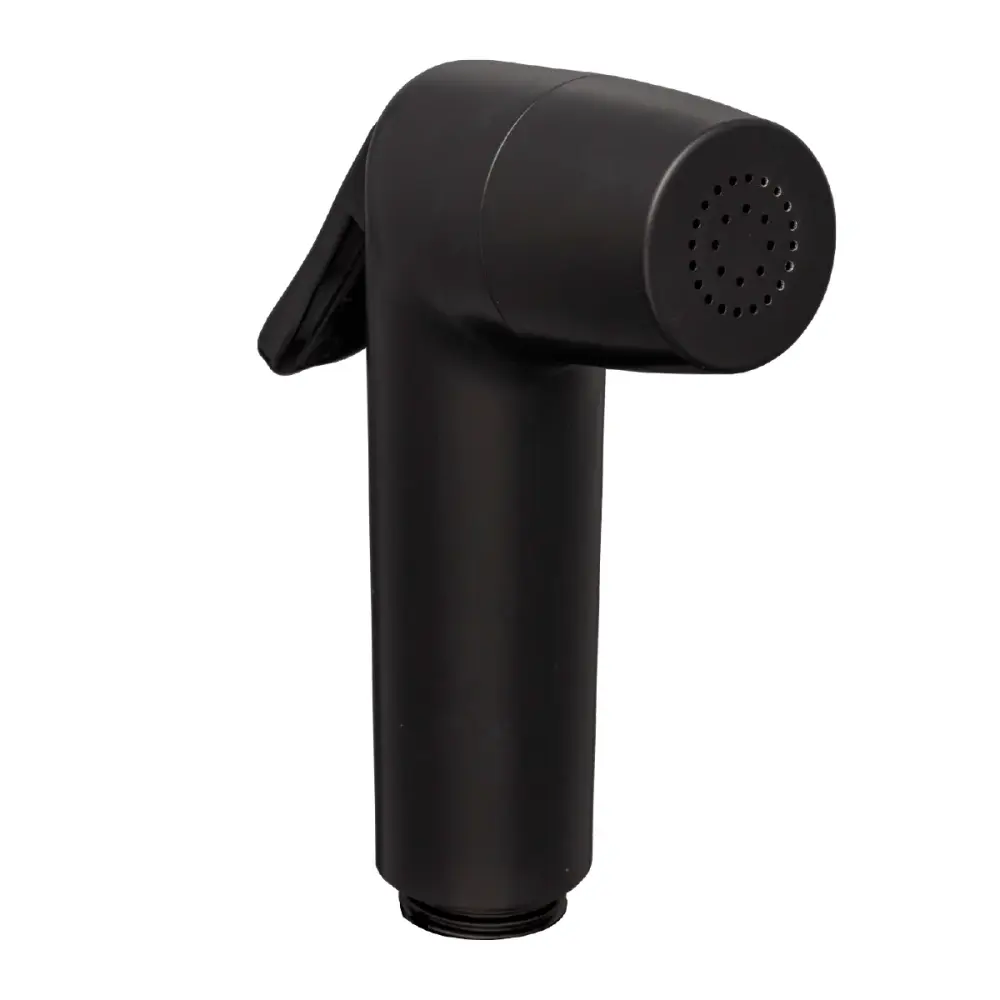 Ducha Bidet en ABS Negro Mate Redonda para Ver Películas