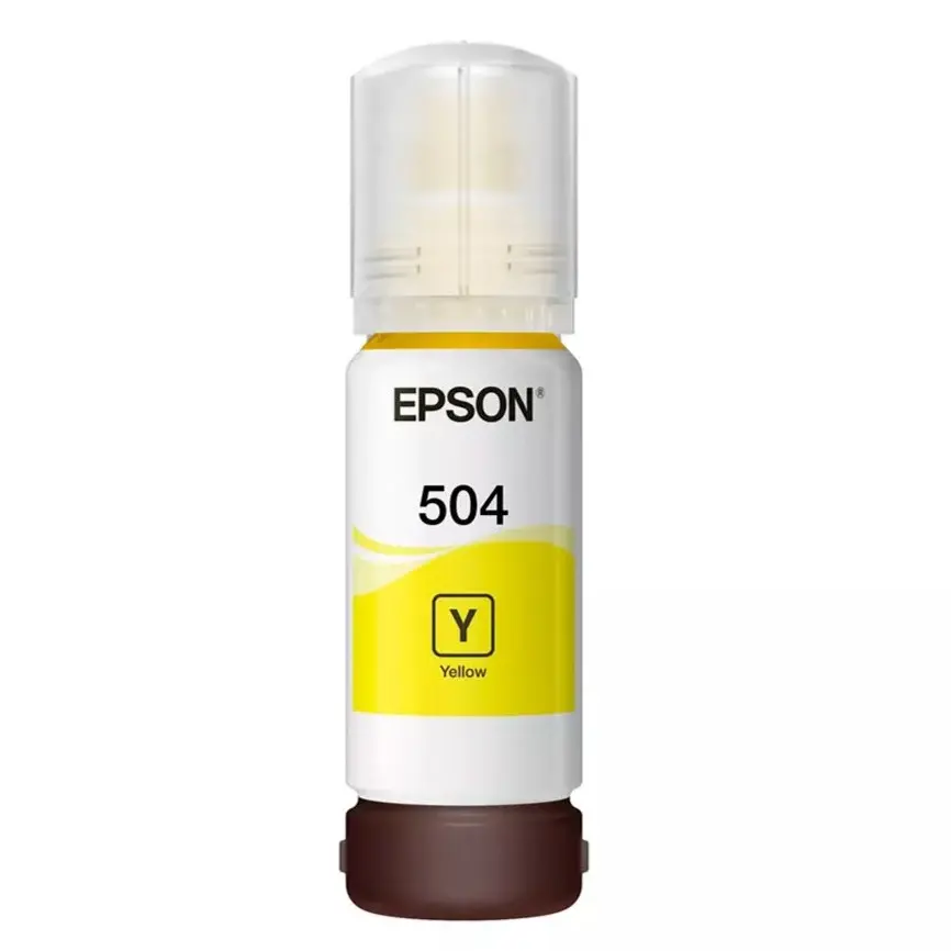 Tinta Epson 504 | Amarillo | Botella
