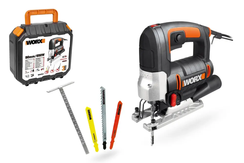 Worx WX478.1 - Sierra de calar pendular 650W