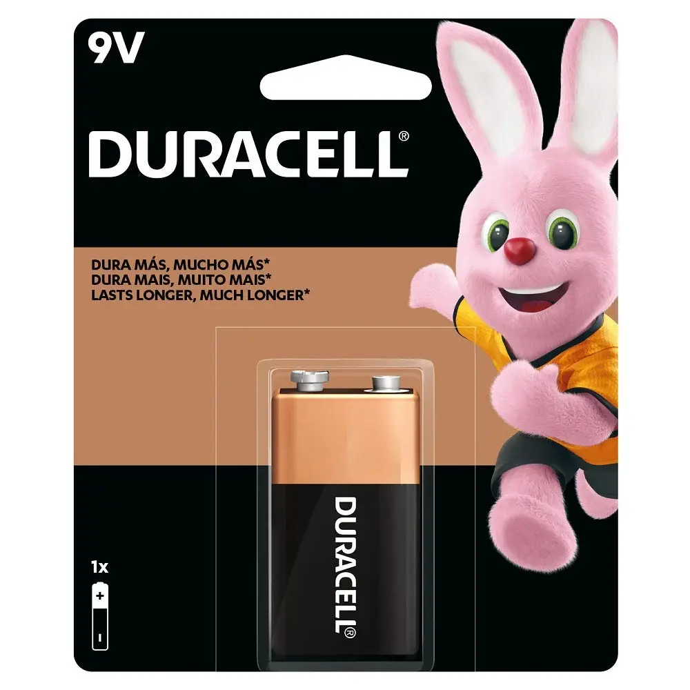 Baterí 9 Volt MN1604 con Estuche de Carga