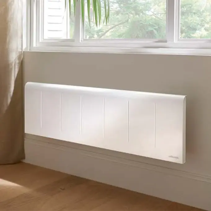 Radiateur électrique Nirvana Néo 1500W connecté - plinthe blanc - Atlantic 529923
