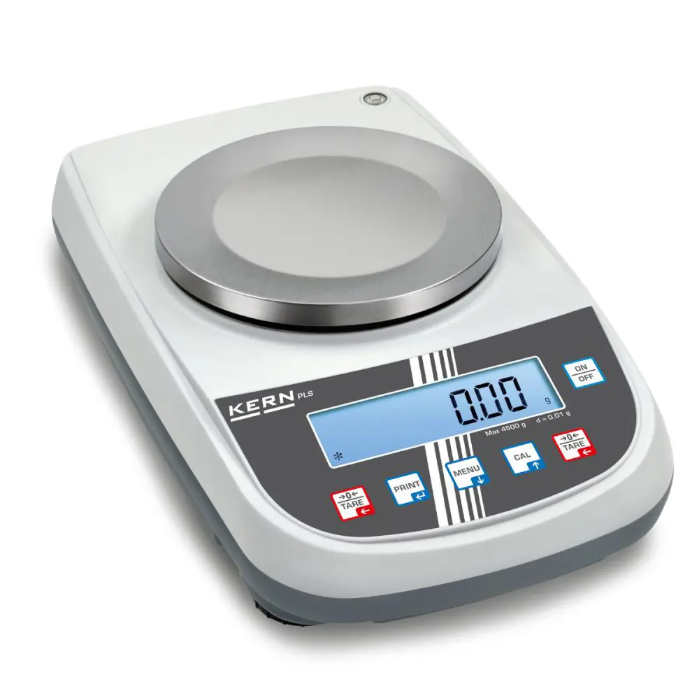 Balanza Kern PLS 4200-2F, calibrado RS, de 4.2kg, rerespuesta 0,01 g, conteo de piezas, RS232