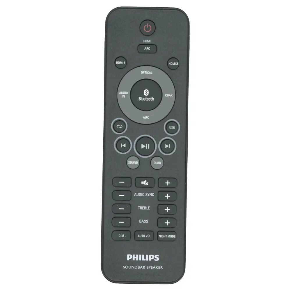 Alta Fidelidad Control remoto para barra de sonido Philips 996510060922