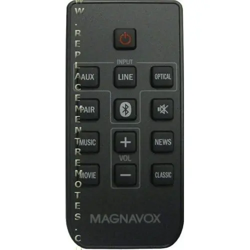 Altavoz de Torre Control remoto para barra de sonido Magnavox WIR113001FA01