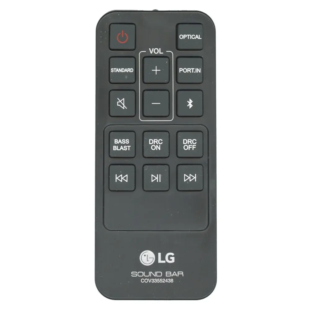 Control remoto para barra de sonido LG COV33552438 - COV33552438 | Envío Rápido