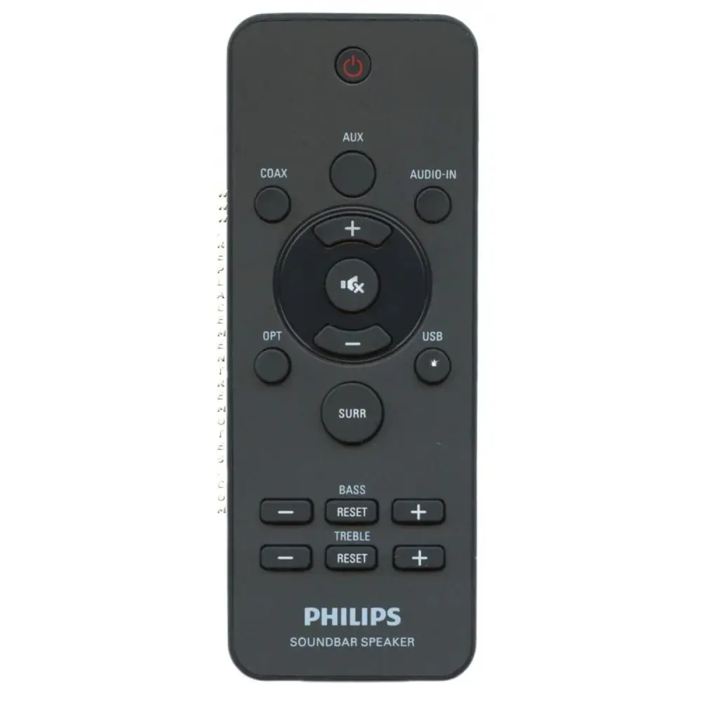 Control remoto para barra de sonido Philips 996510059695 - 996510059695 Compatible con Amplificadores de 8 Ohm
