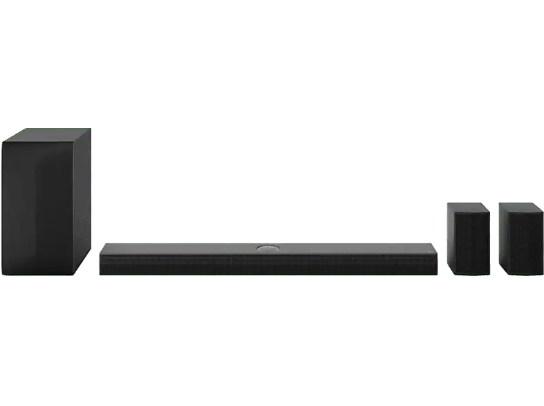 LG DS70TR Barre de son 5.1.1 avec caisson de basses sans fil con Caja de Madera MDF