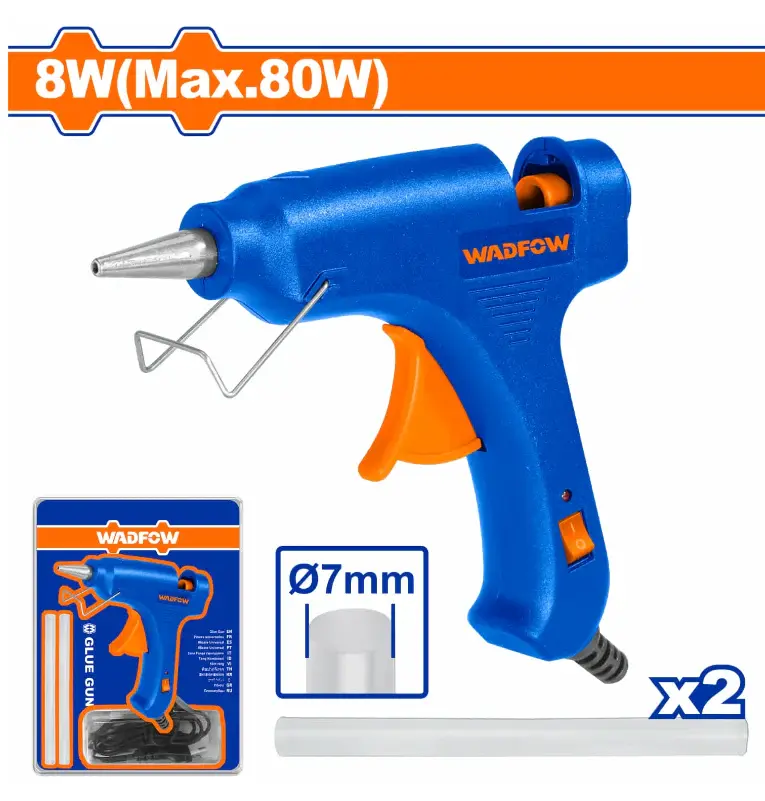 Pistola Para Silicona Barra 7Mm 8W 110120V WADFOW UWGL1603 con Respuesta en Frecuencia de 50Hz-20kHz