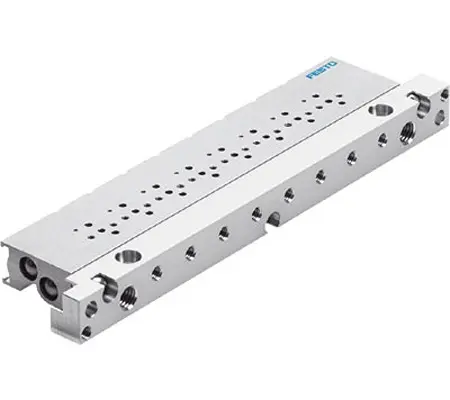 Bloque, Festo, 8 Estaciones , M5, Aleación de Aluminio | MHA1-PR8-3-PI-PCBM