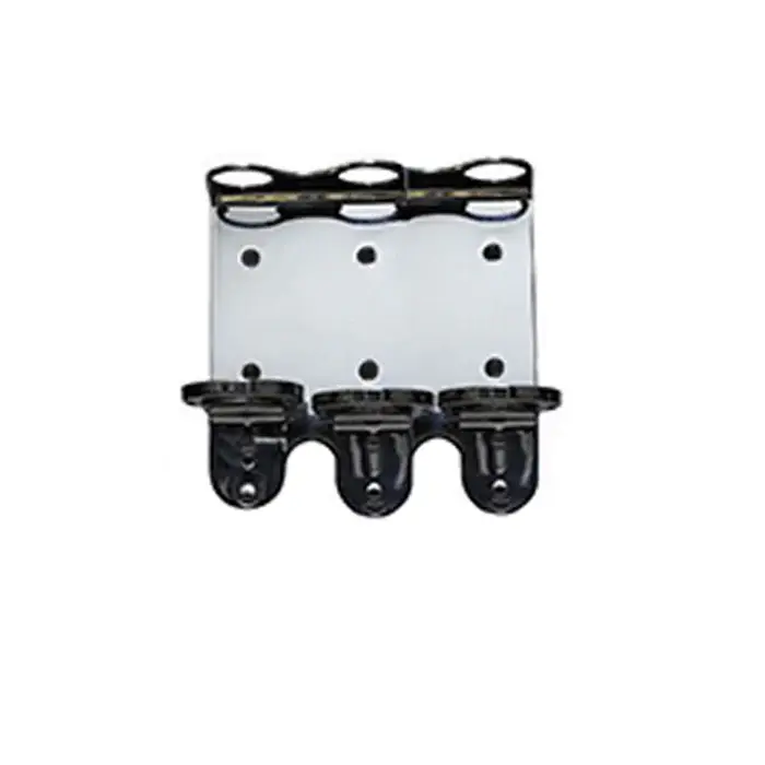 Base Triple De Pared Para Dispensadores de 250 y 300 Ml Acero Inoxidable