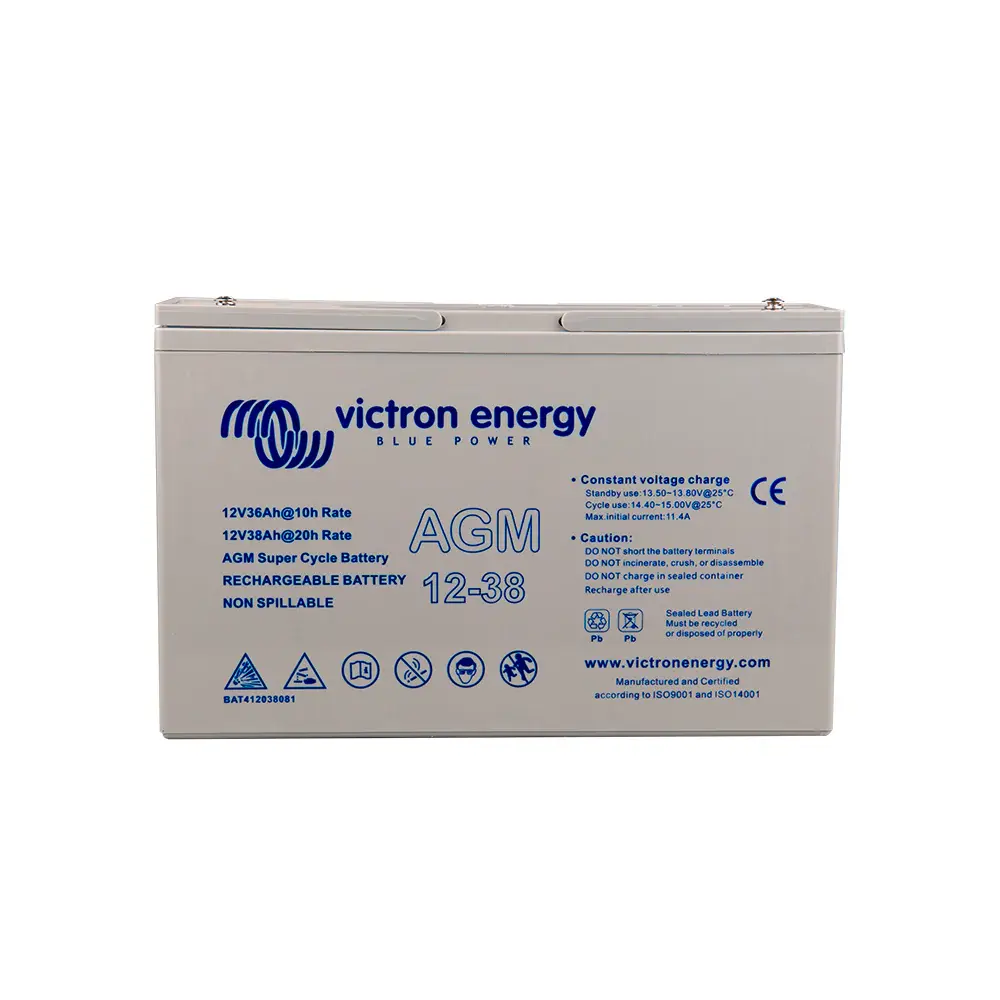 Batterie AGM cycle profond 12V 38Ah Victron Energy