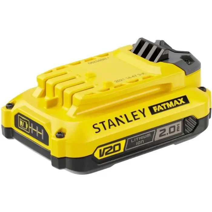 Conector de Carga Baterí - stanley fatmax v20 - sfmcb202-xj - 18v 2ah