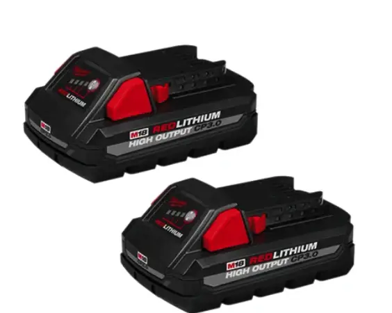 Premium Resistente Bateria MilwaukeeTool M18™ CP3.0 AMP HD paquete 2PZS
