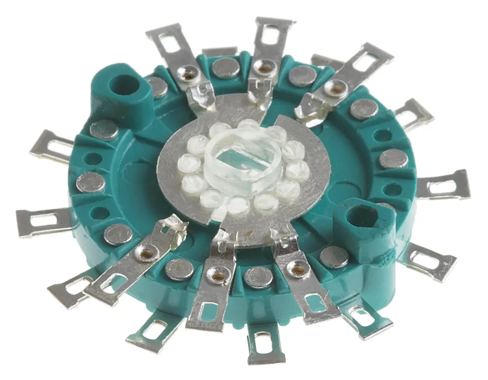 Interruptor giratorio, 2 vías, 300V ac/dc | 457845/1/MA NSF