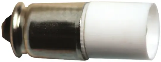 Bombilla para piloto luminoso LED JKL Components Blanco, 12V dc / 12mA, 40°, casquillo bayoneta, Ø 6.2mm | LE-MG-12W