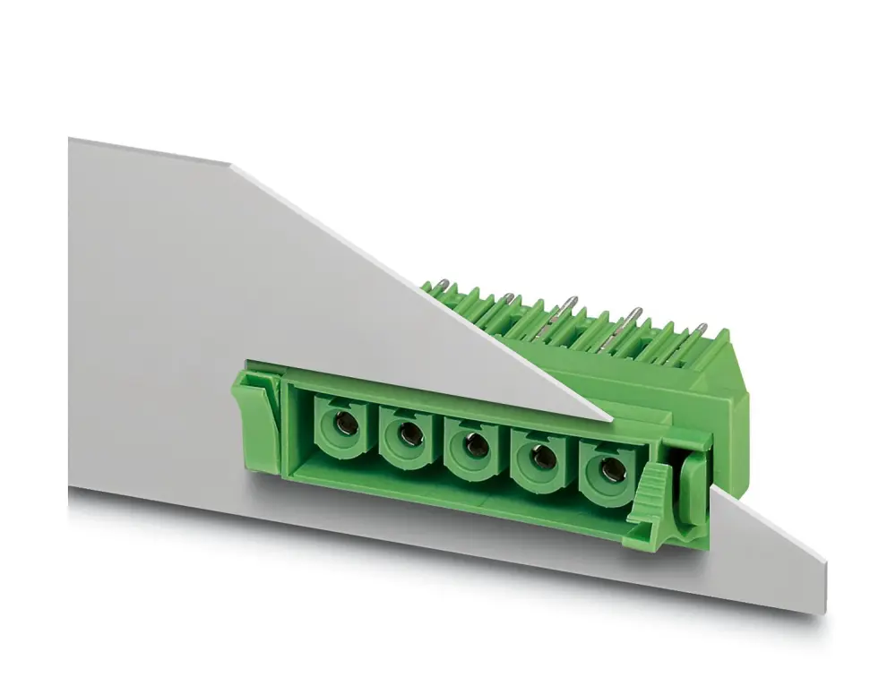 Borne enchufable para PCB Phoenix Contact COMBICON Power, 76.0A, 1,0 kV, , Terminación soldada | 1703072