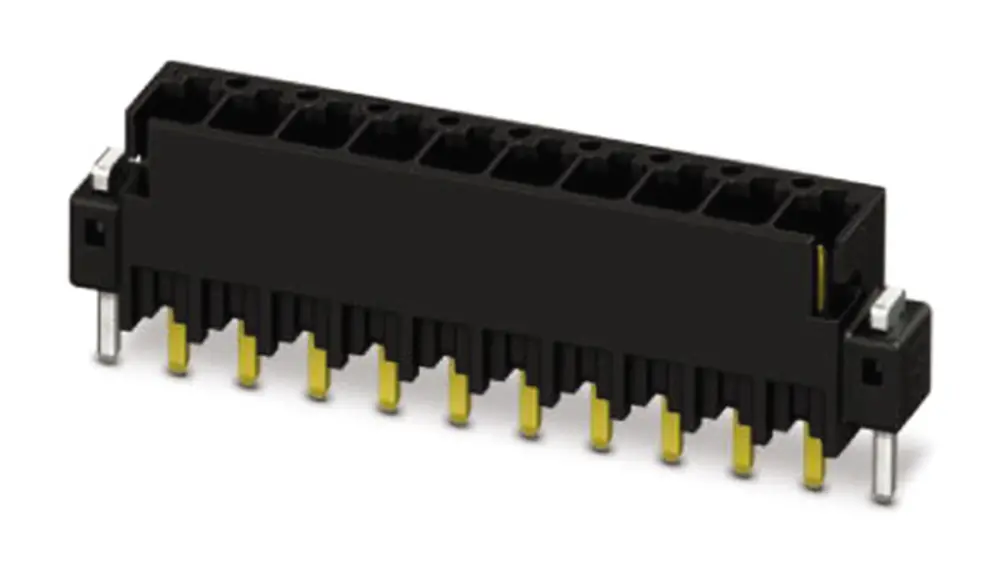 Conector macho para PCB Phoenix Contact serie MCV 0.5/ 7-G-2.54 P20THRR44C1 de 7 vías, 1 fila, paso 2.54mm, para soldar |...